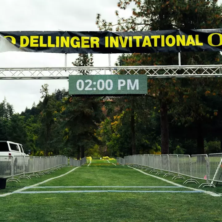 Dellinger Invitational finish line - Pine Ridge Golf Club
