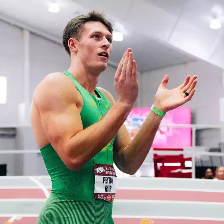 Peyton Bair, Razorback Invitational heptathlon (Jan. 31)