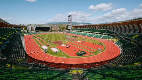 Hayward Field, Oregon Team Invitational pre-meet (April 2026)