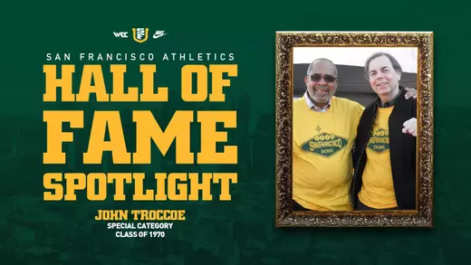 USF Athletics Hall of Fame Class of 2026 Spotlight John Troccoe