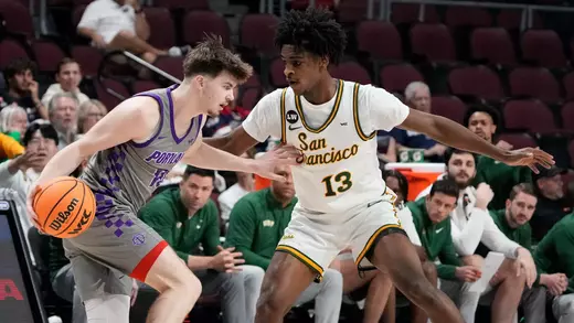 Legend Smiley Defending vs. Portland WCC Championship March 2026