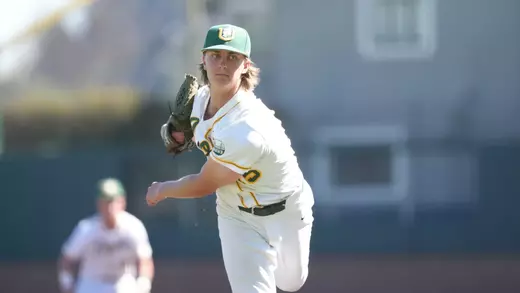 Paul Wheeler pitching vs. Sac State 2026