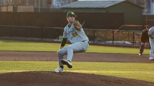 Jake Andreas pitching at SJSU 2026