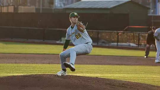 Jake Andreas pitching at SJSU 2026