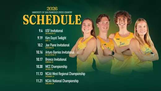 2026 XC Schedule Graphic