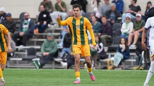 MSOC Isaiah Easley Pointing vs. San José State August 2026