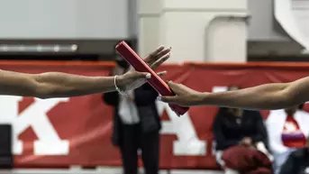 Track Baton being passed