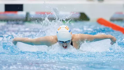 Ella Jansen Swims in the Butterfly for Tennessee