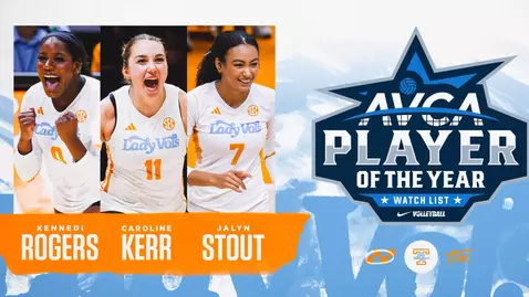 Kerr, Rogers, & Stout Named to AVCA Player of the Year Watch List
