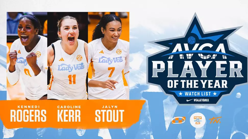 Kerr, Rogers, & Stout Named to AVCA Player of the Year Watch List
