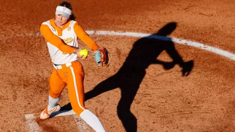 KNOXVILLE, TN - February 28, 2026 - Pitcher Karlyn Pickens #23 of the Tennessee Lady Volunteers during the game between the Penn State Nittany Lions and the Tennessee Lady Volunteers at Sherri Parker Lee Stadium in Knoxville, TN. Photo By Ryan Beatty/Tennessee Athletics