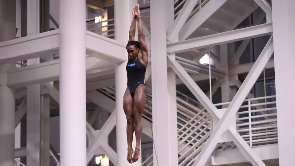 Desharne Bent-Ashmeil Competes in 3-meter at 2026 NCAA Championships