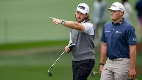 Jackson Herrington w/ Tommy Fleetwood