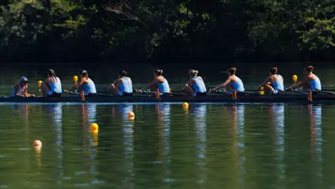 First Varsity Eight Crew Competes at SEC Chamoinships