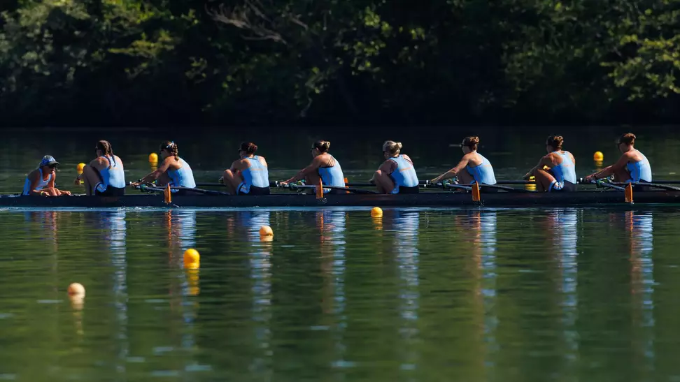 First Varsity Eight Crew Competes at SEC Chamoinships