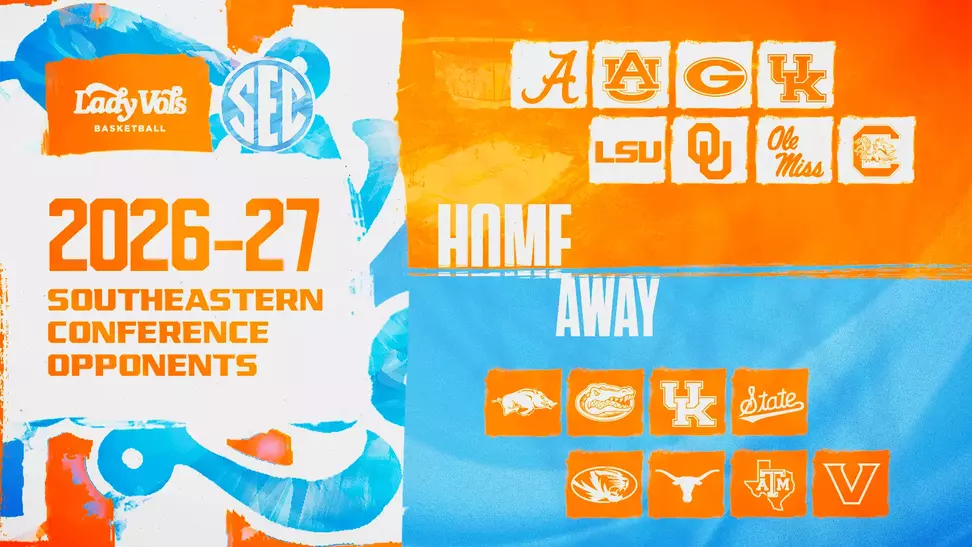2026-27 SEC Home & Away Opponents Graphic