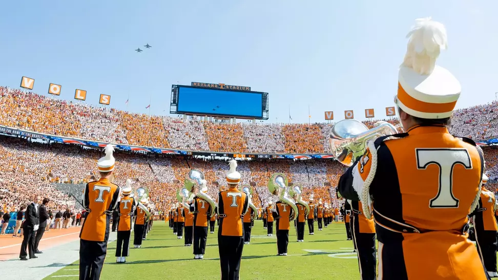 Neyland Stadium Anthem Flyover