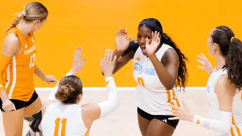 Rogers and Kerr Celebrate Point at Food City Center