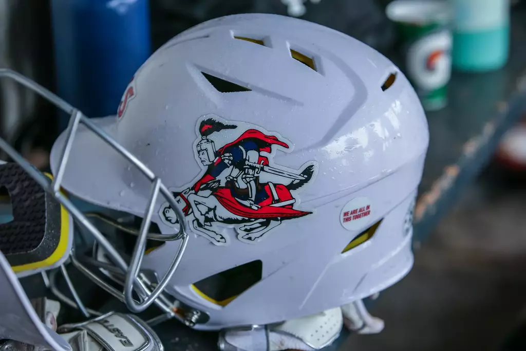 Helmet in Rain Softball