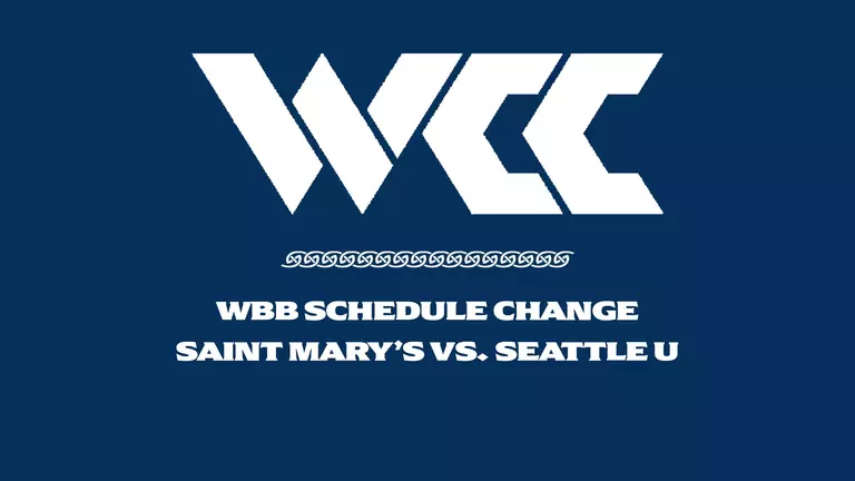 WCC WBB Schedule Change vs. Seattle U 2026