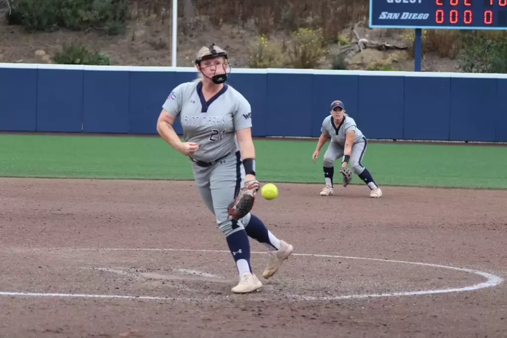 Madeline Haun Pitching at USD