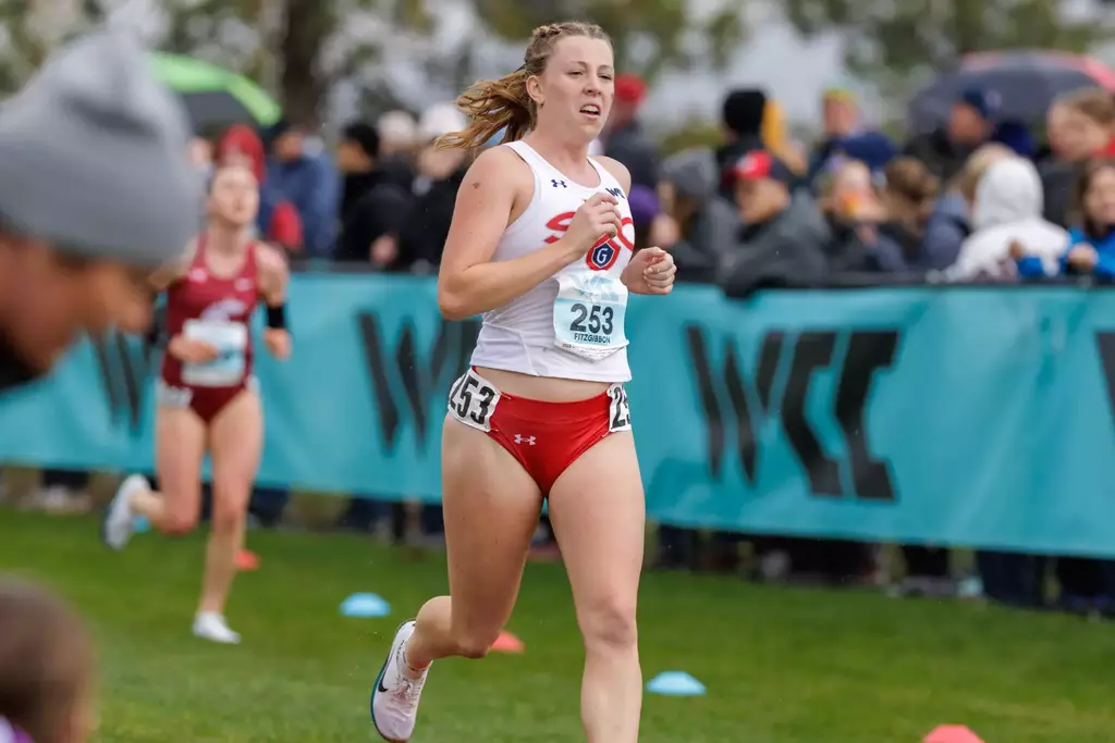 Courtney Fitzgibbon at XC 2025 WCC Champs