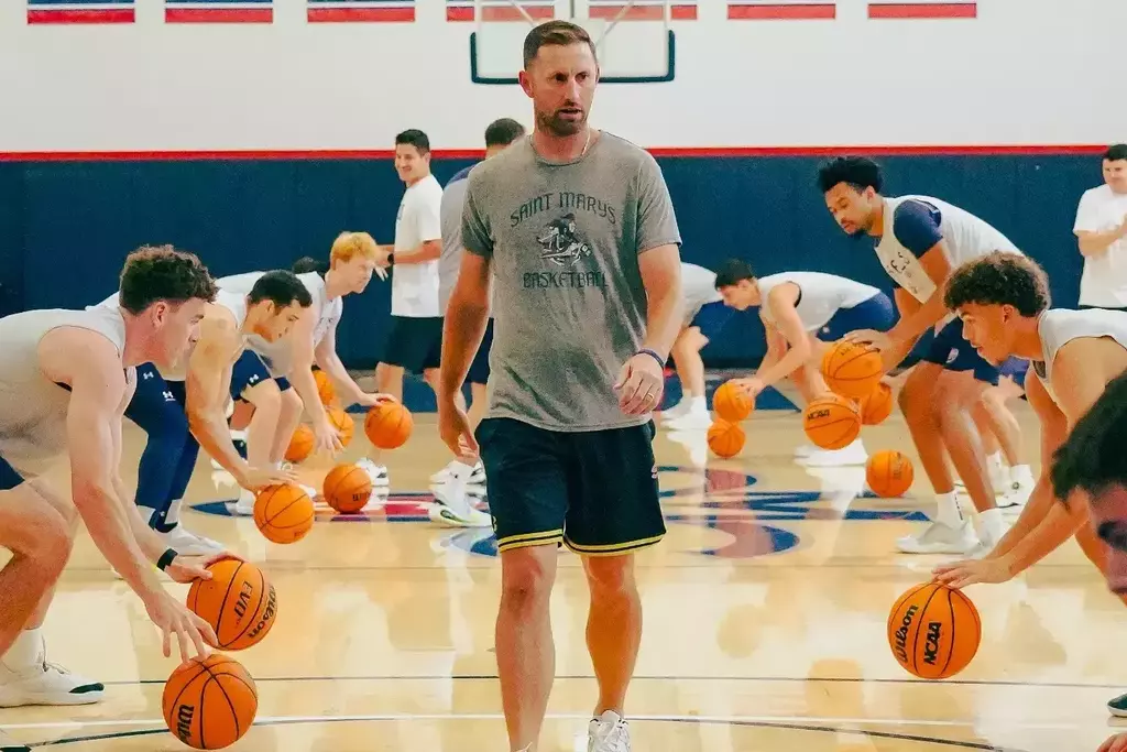 Mickey McConnell at Practice