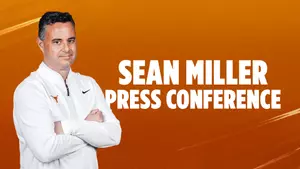 Nov. 10, 2025 | Sean Miller addresses the media ahead of this week's games.