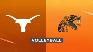 Dec. 5, 2025 | The Longhorns defeated Florida A&M 3-0 in the first round of the NCAA Tournament.