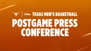 Feb. 7, 2026 | Sean Miller, Tramon Mark, Simeon Wilcher, and Matas Vokietaitis speak to the media following 79-68 victory over Ole Miss.