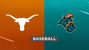 Feb. 27, 2026 | The Longhorns defeat Coastal Carolina 8-1 at Bruce Bolt Classic.