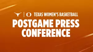 March 22, 2026 | Coach Vic Schaefer, Rori Harmon, Madison Booker, Sarah Graves and Jordan Lee speak to the media after beating Oregon in the second round in the NCAA to advance to the Sweet 16.