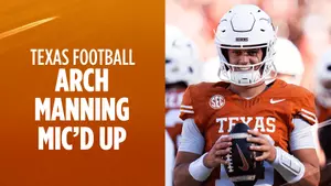 Aug. 17, 2026 I Tap into quarterback Arch Manning at practice as he gets the team going into fall camp