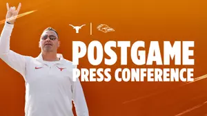 Sept. 19, 2026 | The Longhorns defeated the Roadrunners 30-6.