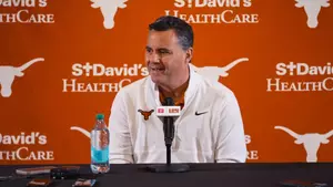 Sean Miller talking at press conference