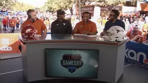 Michael Huff Texas Gameday