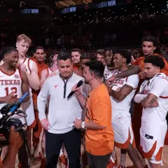 Coach Miller recognized for first win at Texas