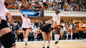 Texas Volleyball defeated #25 Penn State in NCAA Second Round