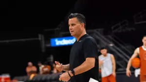 Sean Miller at practice - Fall 2025