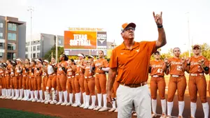 Coach White and team during fall ball 2025