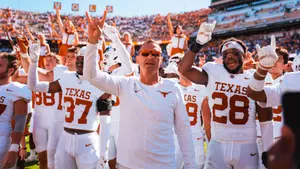 Steve Sarkisian Eyes of Texas postgame at Tennessee 2026
