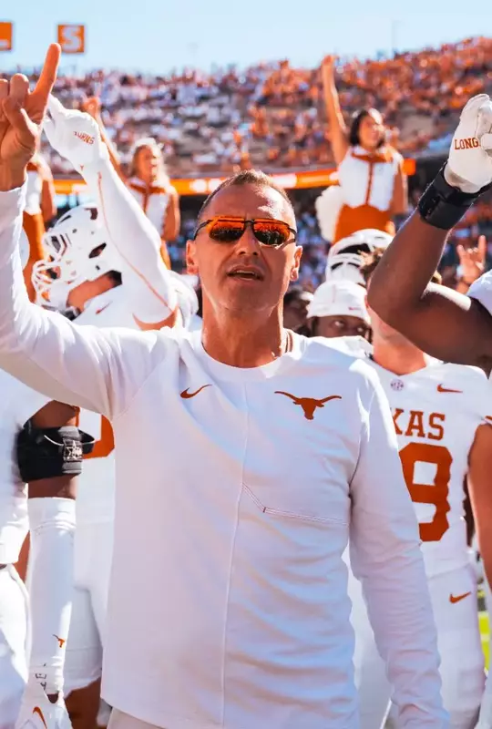 Steve Sarkisian Eyes of Texas postgame at Tennessee 2026