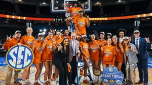 WBB SEC Champs Team Photo