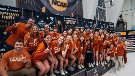 WSD on the podium with the third place trophy