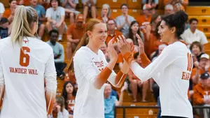 Texas Volleyball Anderson, Harris, Vander Wal