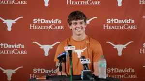 Arch Manning media availability 04152026