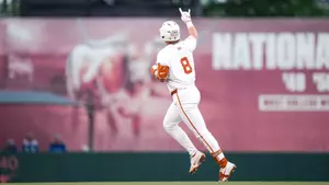 Carson Tinney Horns Up