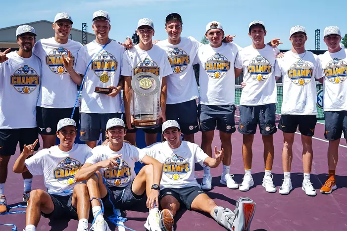 Team SEC Championship trophy 041926