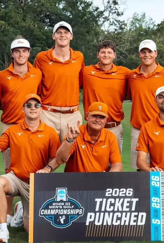 2026 NCAA Bryan Regional Champions - Texas Men's Golf