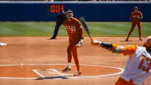 Citlaly Gutierrez at the WCWS vs. Tennessee